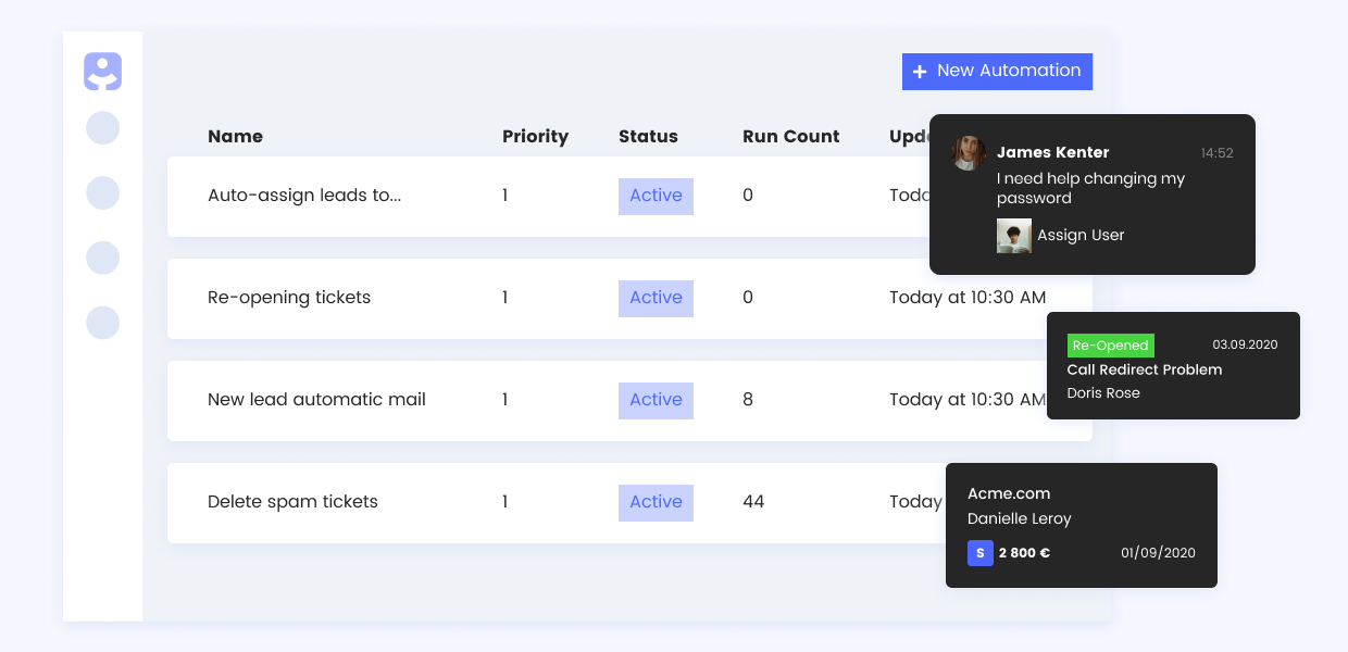 Automations | Infoset